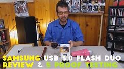 Samsung USB 3.0 Flash Drive Duo - Review and Testing