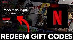 How to Redeem Gift Codes / Cards on Netflix? #netflix