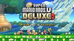 New Super Mario Bros. U Deluxe - 2 Player Co-Op - Full Game Walkthrough (HD)