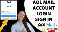 How to Login AOL Mail Account? AOL Mail Login | AOL Mail Sign In | AOL