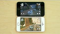 iPhone 5S vs iPhone SE iOS 10.2 Gaming!
