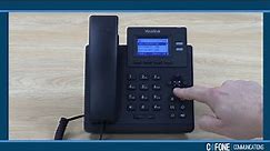 Yealink T31G Phone Directory and Call Log
