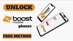 How to unlock Boost Mobile phone