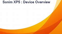 Device Overview on a Sonim XP5 | AT&T Wireless Support