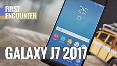 Samsung Galaxy J7 (2017) first encounter