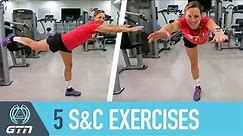 5 Strength & Conditioning Exercises For Runners | Simple S&C Exercises For Beginner Athletes
