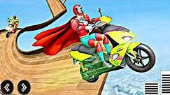 Superhero Scooter Bike Stunts Fun Game - Bike Wala Game - Bike Game For Android - Android Gameplay