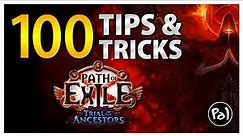 100 Path of Exile Tips & Tricks | Beginner to Advanced