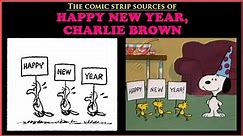 Happy New Year, Charlie Brown: all scenes based on individual Peanuts strips