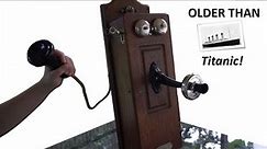 What's inside a 113 year old Hand Crank Telephone?