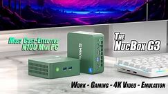 The Cheapest Mini PC You Can Buy! GMKtec NucBox G3 Hands On Review