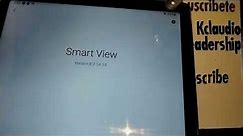 Screen Cast SmartView | How to cast your Samsung tablet screen to a Smart TV or Standard TV