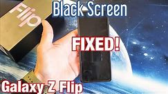 Galaxy Z Flip: How to FIX Black Screen of Death
