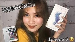UNBOXING MY IPHONE 6 | Jassy Soriano