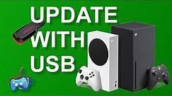 Prepare a USB Drive to Update the Xbox Series X and S