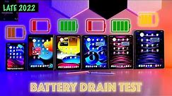 2023 iPad Battery Drain Test | Mini vs. 9th Gen vs NEW 10.9" 10th gen vs Air vs 11" & 12.9" iPad Pro