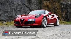 Alfa Romeo 4C coupe expert car review