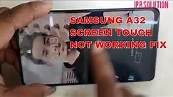 how to fix #samsung A32 5g Touch Not Working problem solution