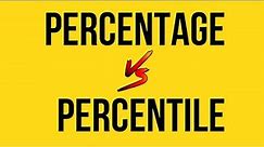Difference Between Percentage and Percentile (with Examples)
