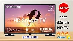 SAMSUNG 32 Inch HD Ready LED Smart Tizen TV 2022 Edition with Bezel-free Design - UA32T4380AKXXL
