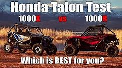 Honda Talon Test Review 1000R vs 1000X Comparison, Which is Best for You?