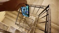 Dropping an iPhone XS Down Crazy Spiral Staircase 300 Feet - Will It Survive?