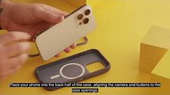 How to install OtterBox Defender XT Case for iPhone 15 Pro with MagSafe, Shockproo