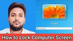 How to Lock Computer Screen // कंप्यूटर स्क्रीन को कैसे लॉक करें Anil Technical Bihar 💥