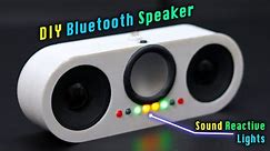 How to make Portable Bluetooth Speaker - 3D Printed