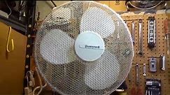 Honeywell HS-1750 16" Oscillating Stand Fan | Clean, Service, and Repair