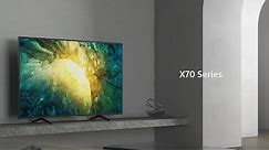 Sony - BRAVIA - X70 Series - 4K HDR TV