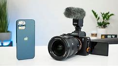 iPhone 12 Pro vs Sony a7S III: Best Camera For YouTube?