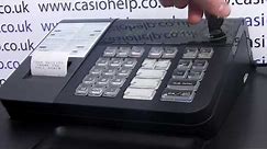 How To Fix E01 Error Message On Casio SE-S10 / PCR-T280 Cash Register