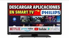 Como Descargar Aplicaciones en Smart TV Philips sin Play Store