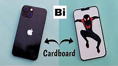 DIY iPhone 13 from Cardboard | Black Edition | Realistic iPhone