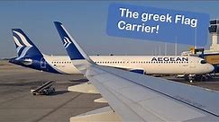 [TRIP REPORT] AEGEAN AIRLINES Airbus A321neo ECONOMY CLASS Review | Athens (ATH) - Frankfurt (FRA)