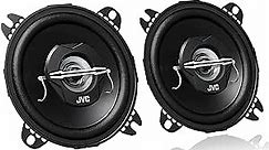 JVC CS-J420X 4-Inch 210 Watts 2-Way Coaxial Car Stereo Speakers (Pair)