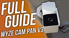 How To Setup and Configure the Wyze Cam Pan V3