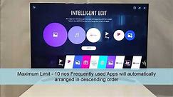 How to edit App Launcher Bar in LG Smart TV