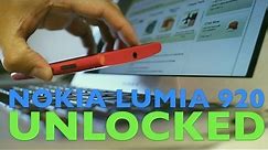 How to unlock Nokia Lumia 920 (AT&T)
