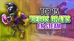 Top 15 Mejores Juegos gratis de Steam 2023 - 2024 free to play