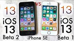 iPhone SE: iOS 13 BETA 2 Vs iOS 13 BETA 1! (Comparison)