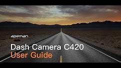 How to Use APEMAN C420 Dash Cam
