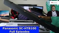Panasonic SC-HTB100 Soundbar Full Episode and How to Set up to TV Via Bluetooth, Optical & HDMI Arc