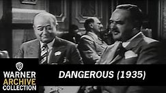 Original Theatrical Trailer | Dangerous | Warner Archive