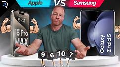 15 Pro Max vs Z Fold 5 - BATTLE of the heavyweights! 🥊