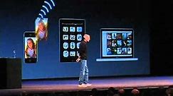 Steve Jobs previews Apple's iCloud
