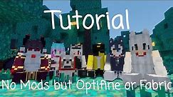My Minecraft Tutorial On How To Use My Packs