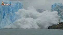 Shocking glacier calving create tsunami wave | glacier | glacier national park 2k17 | shockwave 4/4
