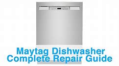 Maytag Dishwasher Complete Repair Guide - Learn Error Codes and Troubleshooting!